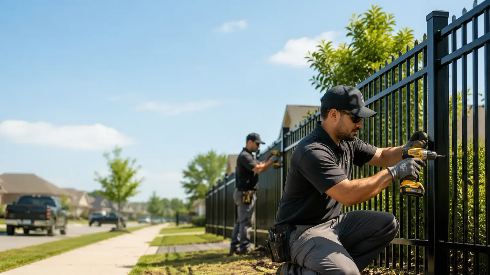 Metal Fence Installation in Alcoa, TN